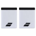 Babolat Logo Jumbo Wristband 2x White / Black